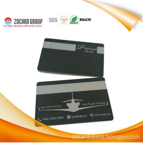 Offset Printing Quality Magnetic VIP RFID Card Promotion Plastic Card